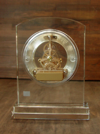 マルカートスケルトンクロック / ガラスアート ギフト アトリエピジョン