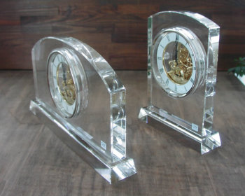 マルカートスケルトンクロック / ガラスアート ギフト アトリエピジョン