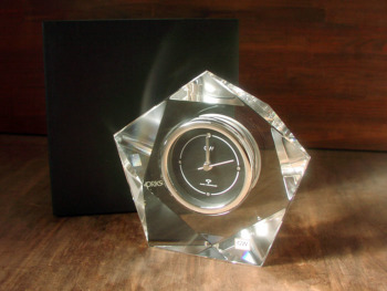 マクロス電波時計 / ガラスアート ギフト アトリエピジョン