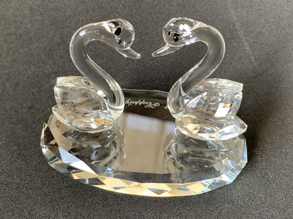 スワンリングピロー / ガラスアート ギフト アトリエピジョン